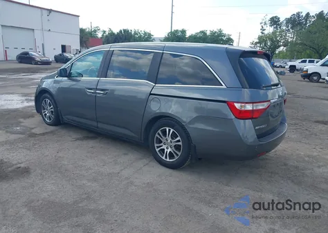2012 Honda Odyssey Ex-L from USA, damaged, VIN 5FNRL5H60CB141208
